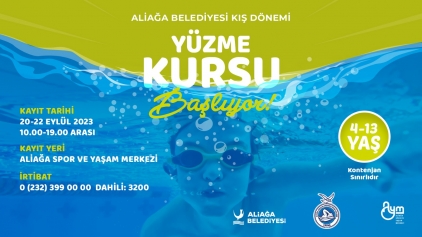 Aliağa Spor ve Yaşam Merkezi’nde Yüzme Kursları Başlıyor Galeri