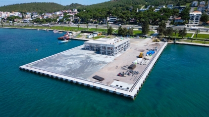 Aliağa Yolcu İskelesi’nin Yüzde 80’i tamamlandı Galeri