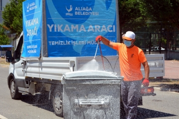 Aliağa’da Çevre Temizliği Tüm Hızıyla Sürüyor Galeri