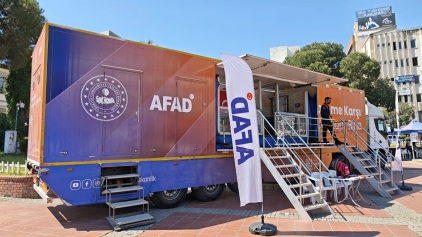 Aliağa'da Deprem Simülasyon Tırı Vatandaşlarla Buluştu Galeri