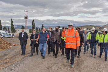 Başkan Serkan Acar ve Aliağalı Muhtarlardan Proje Turu Galeri