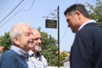 Başkan Serkan Acar’dan Güzelhisarlı Araştırmacı Yazar Cevat Yıldırım’a Vefa  Galeri