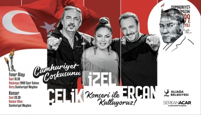 İzel-Çelik-Ercan’ın 30 Yıl Aradan Sonra İlk Halk Konseri Aliağa’da Galeri