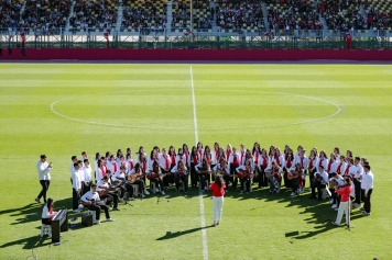 Cumhuriyetin 102.Yıl Gururu Aliağa Atatürk Stadında Yaşandı Galeri