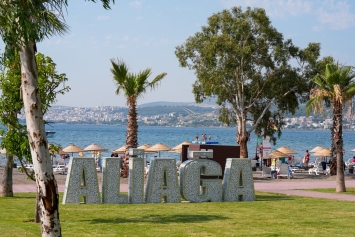 ALİAĞA’DA MAVİ BAYRAKLI PLAJ SAYISI 3’E YÜKSELDİ Galeri