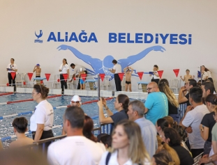 İzmir Yüzme Yarışlarında Merkez Yine Aliağa Galeri