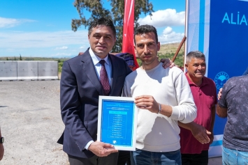 Aliağa’da Küçükbaş Hayvancılığa Güçlü Destek: 3’üncü Etap Damızlık Dağıtımları Gerçekleştirildi Galeri