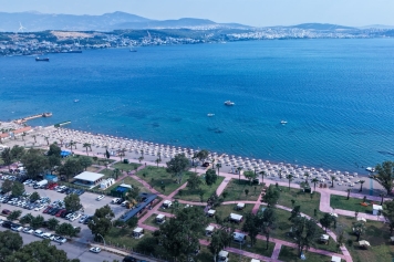 ALİAĞA’DA MAVİ BAYRAKLI PLAJ SAYISI 3’E YÜKSELDİ Galeri
