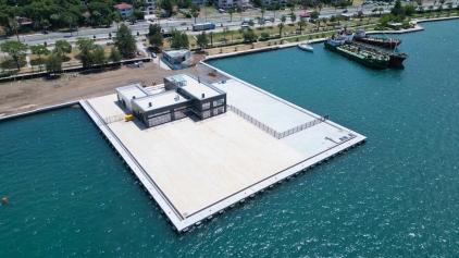 Aliağa Deniz Yolcu İskelesi yaz aylarında hizmete giriyor Galeri