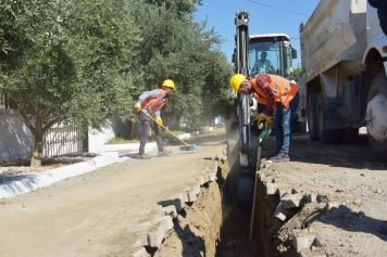 Yeni Şakran’da Doğalgaz Çalışmaları Devam Ediyor Galeri