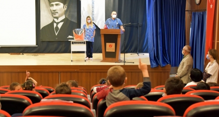 Aliağa Belediyesi’nden Öğrencilere Hayvan Sevgisi Semineri Galeri