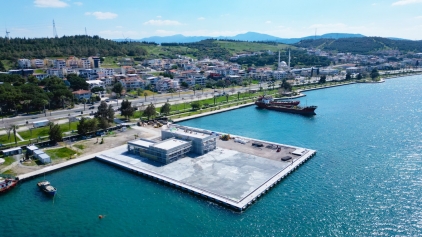 Aliağa Yolcu İskelesi’nin Yüzde 80’i tamamlandı Galeri