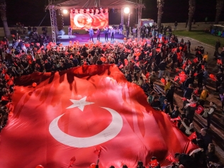 ALİAĞA’DA CUMHURİYETİN 103. YILI COŞKUYLA KUTLANDI Galeri