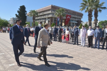 Atatürk'ü Anma, Gençlik ve Spor Bayramı Aliağa’da Kutlandı Galeri