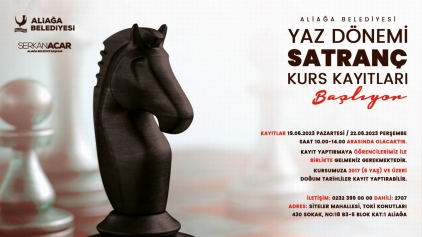 Aliağa’da Yaz Dönemi Satranç Kurs Kayıtları Başlıyor Galeri