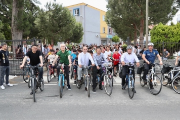 Aliağa’da Pedallar Sağlık İçin Çevrildi Galeri