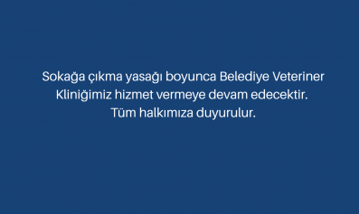 Veterinerlik Kliniğimiz Hizmet Vermeye Devam Ediyor Galeri