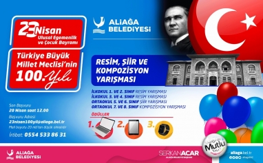 Ödüllerle Dolu 23 Nisan Şiir, Resim Kompozisyon Yarışması Coşkusu Sürüyor Galeri