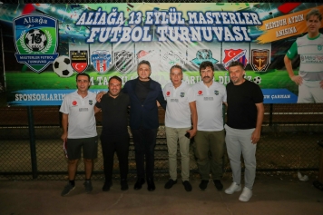 Aliağa 13 Eylül Masterler Futbol Turnuvası Başladı Galeri