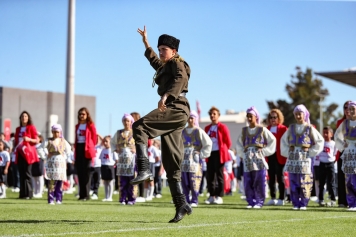 Cumhuriyetin 102.Yıl Gururu Aliağa Atatürk Stadında Yaşandı Galeri