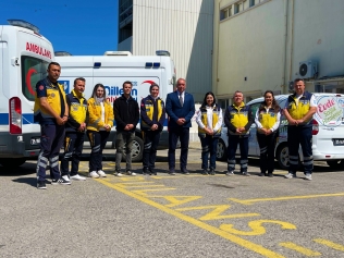 Aliağa Belediyesi Ambulans Servisi İzmir’deki Belediyeler Arasında 1’inci Oldu  Galeri