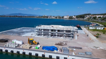 Aliağa Yolcu İskelesi’nin Yüzde 80’i tamamlandı Galeri