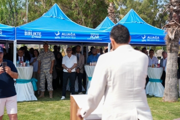 ALİAĞA’DA MAVİ BAYRAKLI PLAJ SAYISI 3’E YÜKSELDİ Galeri