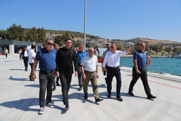 Aliaport yolcu iskelesi Mart’ta seferlerine başlıyor Galeri