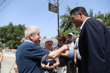 Başkan Serkan Acar’dan Güzelhisarlı Araştırmacı Yazar Cevat Yıldırım’a Vefa  Galeri