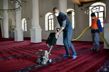 İbadethanelerde Ramazan Temizliği Galeri