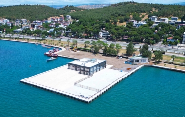 Aliağa Deniz Yolcu İskelesi yaz aylarında hizmete giriyor Galeri