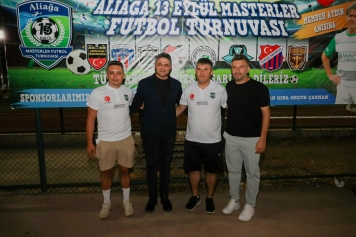 Aliağa 13 Eylül Masterler Futbol Turnuvası Başladı Galeri