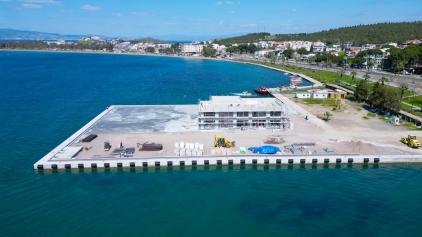 Aliağa Yolcu İskelesi’nin Yüzde 80’i tamamlandı Galeri