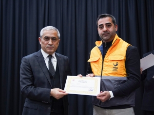 Aliağa’da Orman Yangınlarıyla Mücadele Eden Personele Teşekkür Belgesi Galeri