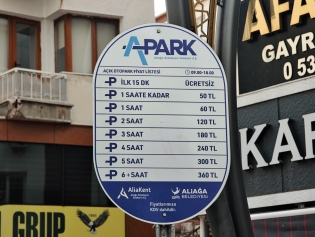 Aliağa’da Ücretli Otopark Uygulaması Başlıyor Galeri