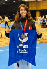 Aliağalı Taekwondocular Saraybosna’dan Madalyalarla Döndü Galeri