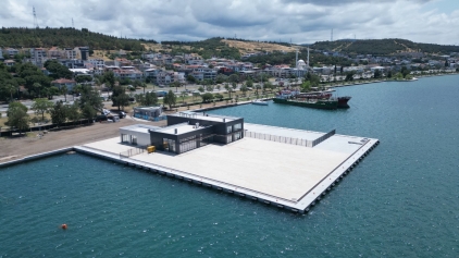 Aliağa Deniz Yolcu İskelesi yaz aylarında hizmete giriyor Galeri