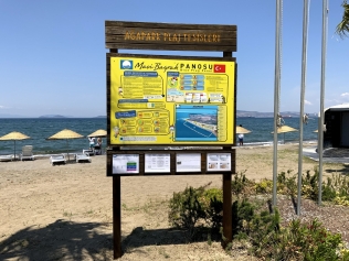 Aliağa Ağapark Plajı 5.Kez Mavi Bayrak İle Taçlandırıldı Galeri