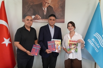 Aliağa Kent Kitaplığı ve Aliağa Çocuk Yayınlarından Yeni Kitaplar Yayımlandı Galeri