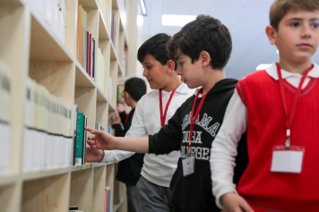 Aliağa’da Kütüphane Haftasında Öğrenciler Aziz Sancar Kütüphanesi’nde Buluştu Galeri