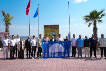 ALİAĞA’DA MAVİ BAYRAKLI PLAJ SAYISI 3’E YÜKSELDİ Galeri