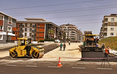 Asfalt çalışmaları Siteler Mahallesinde sürüyor. Sırada Yeni Mahalle var Galeri