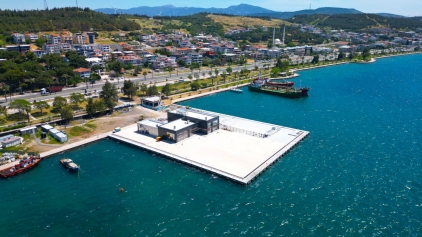 Aliağa Deniz Yolcu İskelesi yaz aylarında hizmete giriyor Galeri