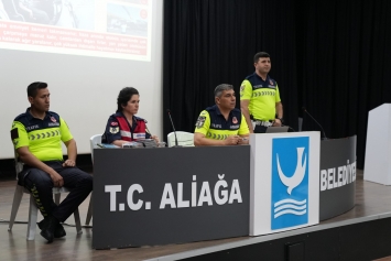 Aliağa Belediyesi’nde Güvenli Sürüş ve Şiddetle Mücadele Eğitimi Galeri