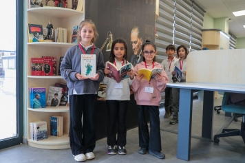 Aliağa’da Kütüphane Haftasında Öğrenciler Aziz Sancar Kütüphanesi’nde Buluştu Galeri