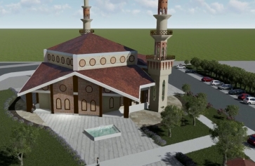 Aliağa Sanayi Sitesine Yeni Cami Projesi   Galeri