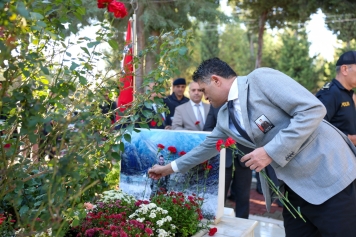 ALİAĞALI ŞEHİT OĞUZ ÖZGÜR ÇEVİK, ŞEHADETİNİN 10. YILINDA ANILDI Galeri