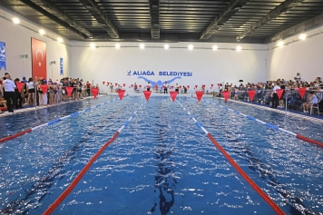 İzmir Yüzme Yarışlarında Merkez Yine Aliağa Galeri