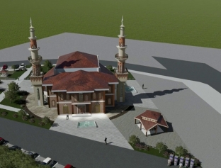 Aliağa Sanayi Sitesine Yeni Cami Projesi   Galeri