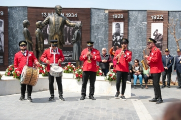 Atatürk’ün Aliağa’ya Gelişinin 92’nci Yılı Kutlandı Galeri